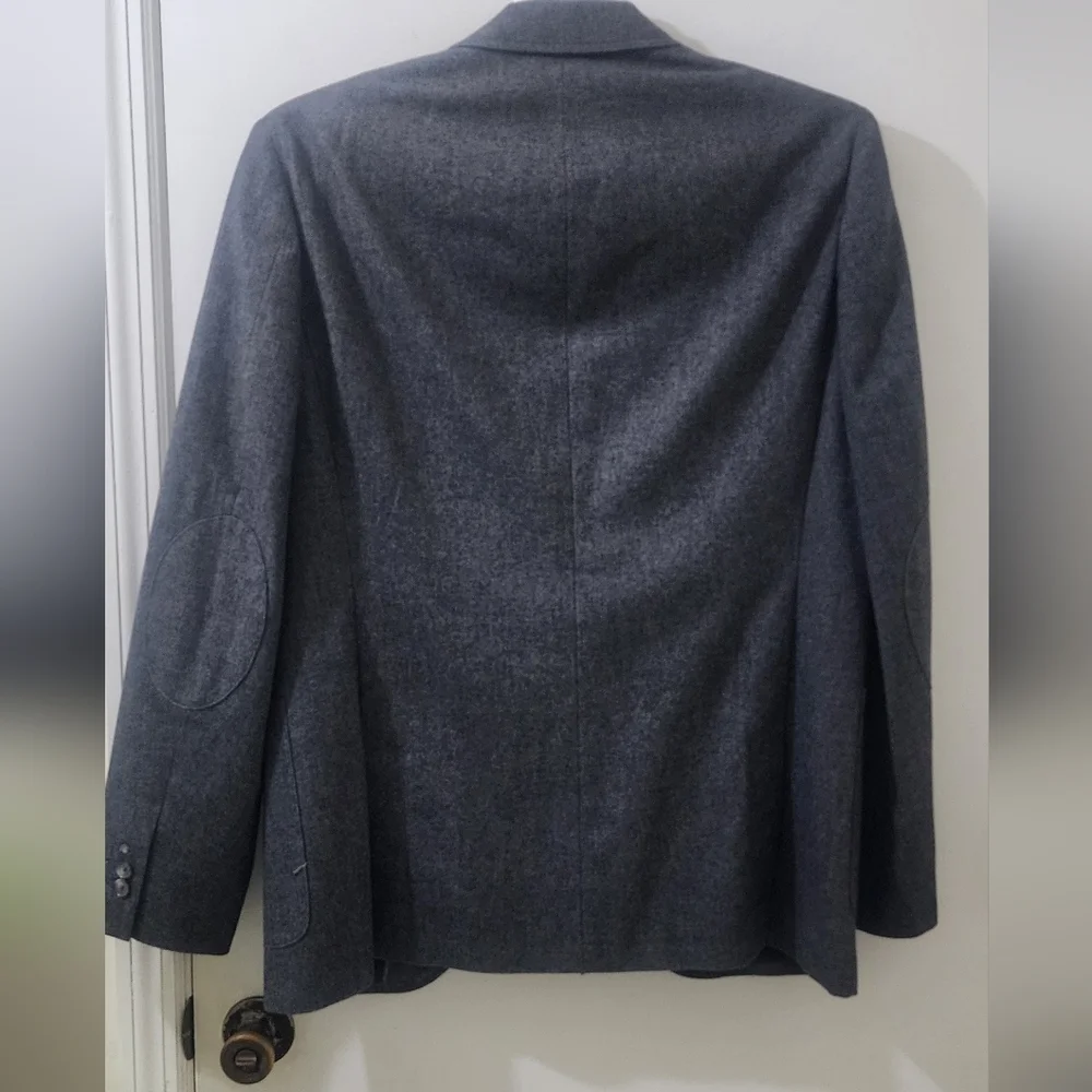 Vince Classic Gray Men's Blazer,‎ Size 44, Cotton.
